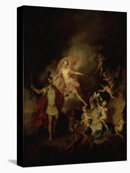Venus and Aeneas-Christian W.e. Dietrich-Stretched Canvas