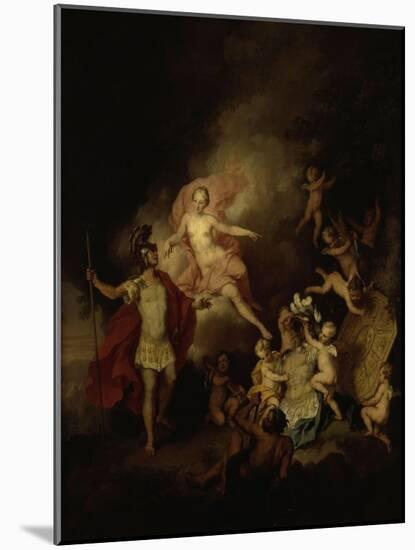 Venus and Aeneas-Christian W.e. Dietrich-Mounted Giclee Print