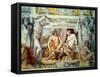 Venus and Anchises-Annibale Carracci-Framed Stretched Canvas