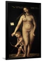 Venus and Cupid, 1509-Lucas Cranach the Elder-Framed Giclee Print