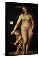 Venus and Cupid, 1509-Lucas Cranach the Elder-Framed Stretched Canvas