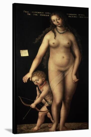 Venus and Cupid, 1509-Lucas Cranach the Elder-Stretched Canvas