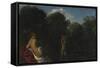 Venus and Cupid, 1600-05-Adam Elsheimer-Framed Stretched Canvas
