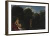 Venus and Cupid, 1600-05-Adam Elsheimer-Framed Giclee Print