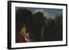 Venus and Cupid, 1600-05-Adam Elsheimer-Framed Giclee Print