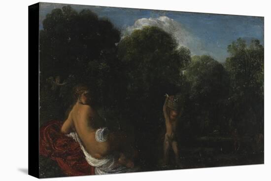 Venus and Cupid, 1600-05-Adam Elsheimer-Stretched Canvas