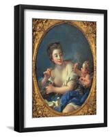 Venus and Cupid, 1769-Francois Boucher-Framed Giclee Print