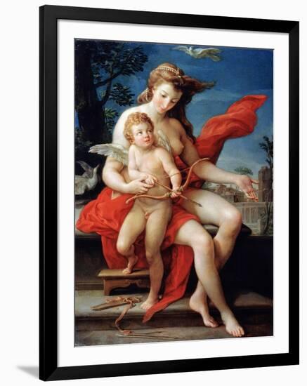 Venus and Cupid, 1785-Pompeo Batoni-Framed Giclee Print