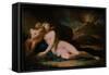 Venus and Cupid, 1804-Johann Friedrich August Tischbein-Framed Stretched Canvas