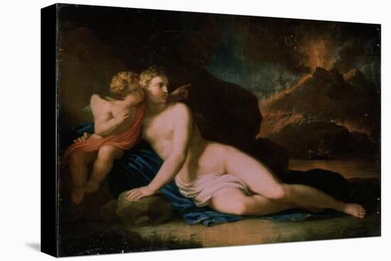 Venus and Cupid, 1804-Johann Friedrich August Tischbein-Stretched Canvas