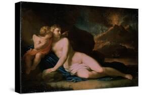 Venus and Cupid, 1804-Johann Friedrich August Tischbein-Stretched Canvas