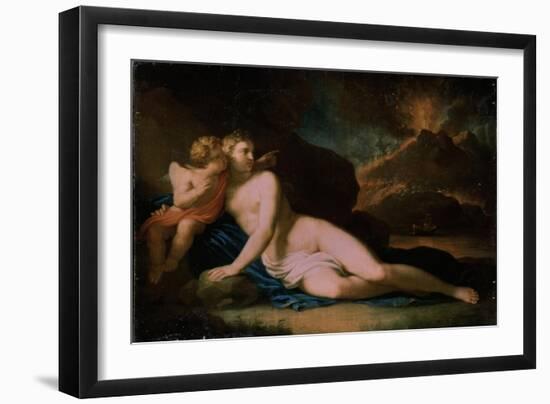 Venus and Cupid, 1804-Johann Friedrich August Tischbein-Framed Giclee Print