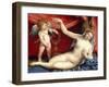 Venus and Cupid, c.1525-Lorenzo Lotto-Framed Giclee Print