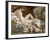 Venus and Cupid, c.1555-Lambert Sustris-Framed Giclee Print
