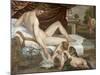 Venus and Cupid, c.1555-Lambert Sustris-Mounted Giclee Print