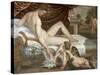 Venus and Cupid, c.1555-Lambert Sustris-Stretched Canvas