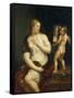 Venus and Cupid, C. 1610-Peter Paul Rubens-Framed Stretched Canvas