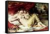 Venus and Cupid, c.1830-William Etty-Framed Stretched Canvas