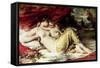 Venus and Cupid, c.1830-William Etty-Framed Stretched Canvas