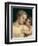 Venus and Cupid, from Venus Relaxing with Cupid and Music (Detail)-Titian (Tiziano Vecelli)-Framed Giclee Print