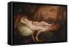 Venus and Cupid in a Wooded Landscape-Henry Tresham-Framed Stretched Canvas