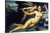 Venus and Cupid, Mid 16th Century-Agnolo Bronzino-Stretched Canvas