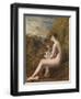 Venus and Cupid (Oil on Millboard)-William Etty-Framed Giclee Print