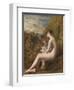 Venus and Cupid (Oil on Millboard)-William Etty-Framed Giclee Print