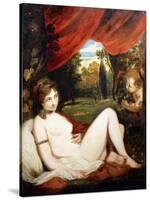 Venus and Cupid, or 'The Wanton Bacchante'-Sir Joshua Reynolds-Stretched Canvas