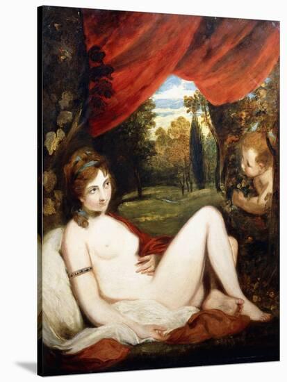 Venus and Cupid, or 'The Wanton Bacchante'-Sir Joshua Reynolds-Stretched Canvas