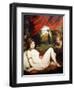 Venus and Cupid, or 'The Wanton Bacchante'-Sir Joshua Reynolds-Framed Giclee Print