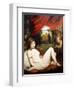 Venus and Cupid, or 'The Wanton Bacchante'-Sir Joshua Reynolds-Framed Giclee Print