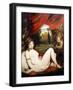 Venus and Cupid, or 'The Wanton Bacchante'-Sir Joshua Reynolds-Framed Giclee Print