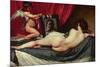 Venus and Cupid (Venus of the Mirror or Rockeby Venus)-Diego Velazquez-Mounted Giclee Print