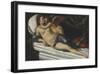 Venus and Cupid-Artemisia Gentileschi-Framed Premium Giclee Print