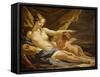 Venus and Cupid-Giovanni Antonio Pellegrini-Framed Stretched Canvas