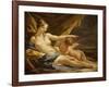 Venus and Cupid-Giovanni Antonio Pellegrini-Framed Giclee Print