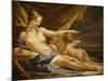 Venus and Cupid-Giovanni Antonio Pellegrini-Mounted Giclee Print