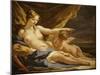 Venus and Cupid-Giovanni Antonio Pellegrini-Mounted Giclee Print