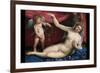 Venus and Cupid-Lorenzo Lotto-Framed Premium Giclee Print