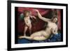 Venus and Cupid-Lorenzo Lotto-Framed Premium Giclee Print