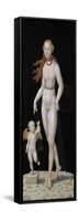 Venus and Cupid-Lucas Cranach the Younger-Framed Stretched Canvas