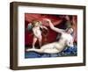 Venus and Cupid-Lorenzo Lotto-Framed Giclee Print