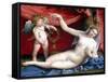 Venus and Cupid-Lorenzo Lotto-Framed Stretched Canvas