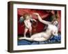 Venus and Cupid-Lorenzo Lotto-Framed Giclee Print