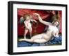 Venus and Cupid-Lorenzo Lotto-Framed Giclee Print