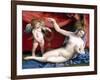 Venus and Cupid-Lorenzo Lotto-Framed Giclee Print