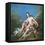 Venus and Cupid-Francois Boucher-Framed Stretched Canvas