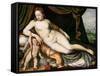 Venus and Cupid-Frans Floris the Elder-Framed Stretched Canvas