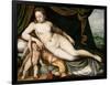 Venus and Cupid-Frans Floris the Elder-Framed Giclee Print